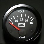 VDO Voltmeter 52 mm passend für VW T3